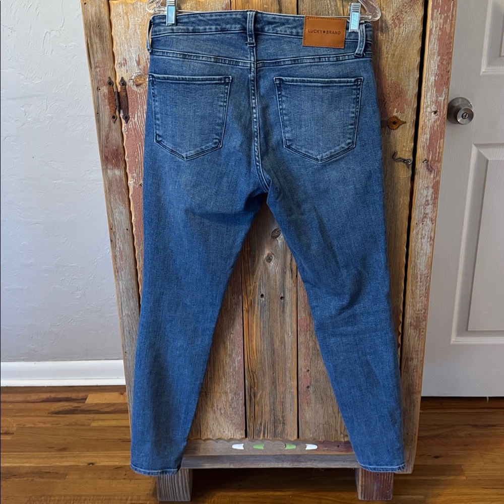 Lucky Brand Women's Lizzie Low-rise Skinny Jeans in Blue size 10 /30 L - Picture 6 of 15